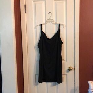 2XL Brand new never worn quality, short, black mini dress